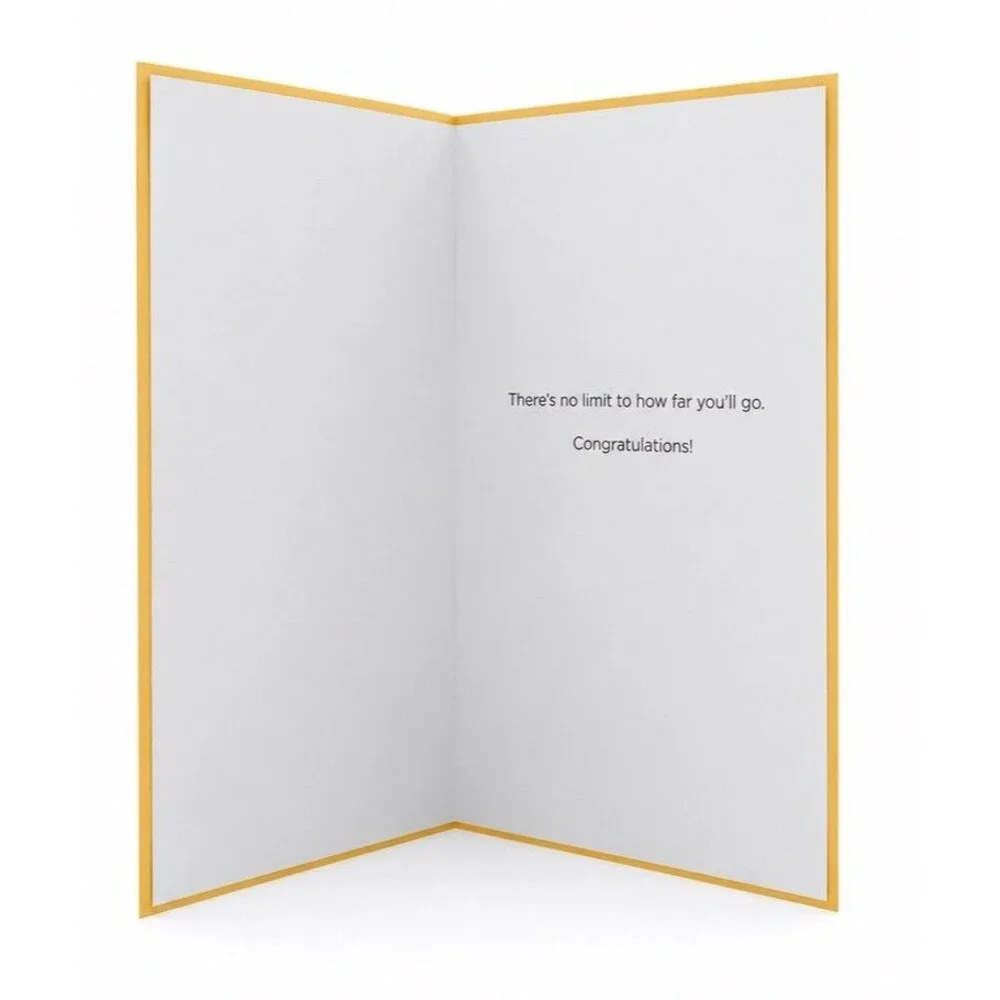 Hallmark Graduation Card: Globe Adventure Awaits No Limits to How Far You’ll Go